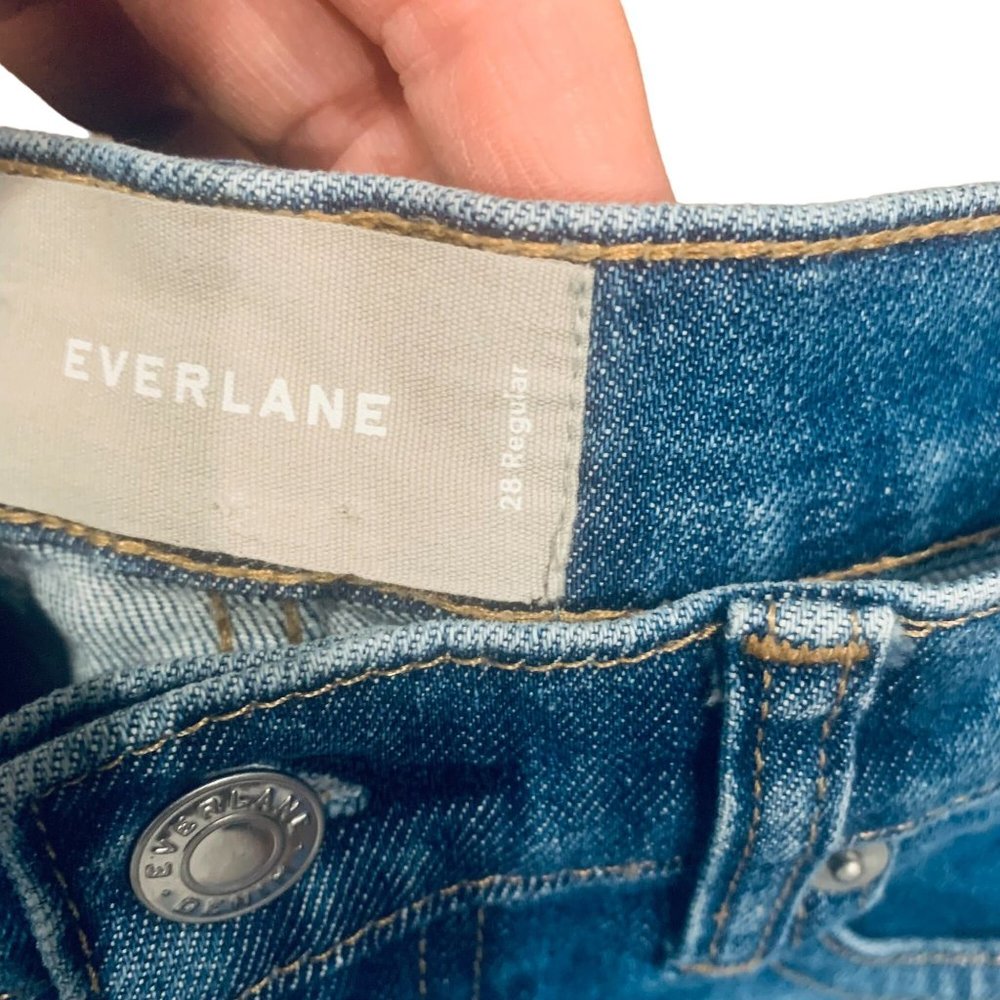 Everlane High Rise Jeans 28 Regular - Picture 6 of 8